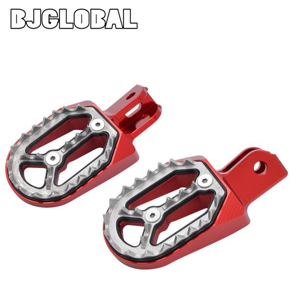 

cnc foot pegs pedals motocross for crf230 l/f crf 230 crf230l crf230f parts pit dirt bike motorcycle footrests footpegs