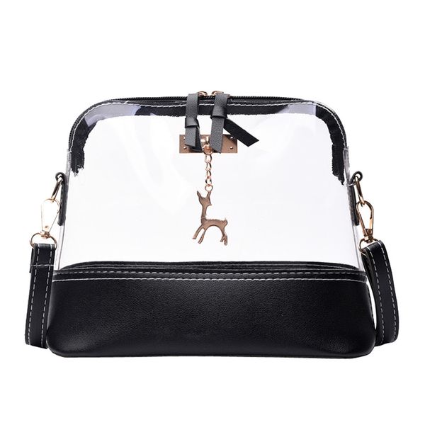 

sleeper #401 2019 women transparent cross body bag fawn pendant shell shoulder bag messenger fashion design ing