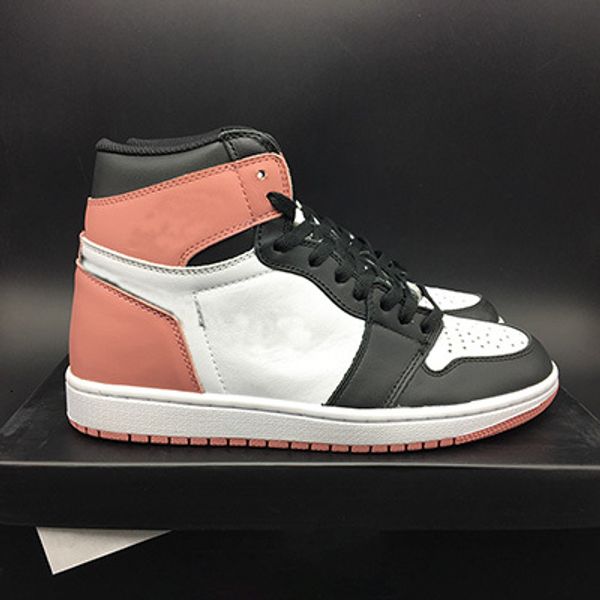 

с box 2019 мужские и женщин баскетбол обувь кроссовки 1s rusted розовый для мужчин бренд дизайнер тренеров us5.5-12