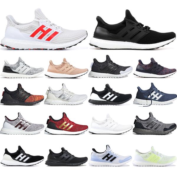 

with socks ultraboost 3.0 4.0 running shoes men women ultra boost 4 iii white black solar yellow sports shoes trainer designer sneakers