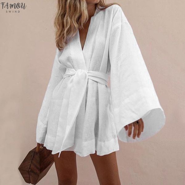 

женщины v neck тонкого лето хлопок отворот lacetemperament ленивого пляж платье bohemia элегантной мини-платье сексуального пляж платье сара, Black;gray