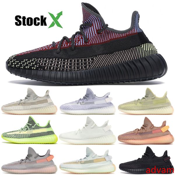 

running shoes kanye west mens womens zebra yecheil reflective lundmark clay citrin black static gid glow designer trainer sport sneakers
