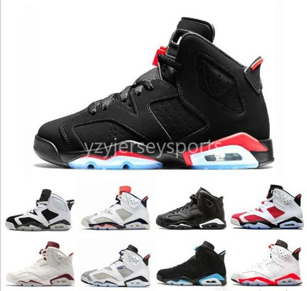 

2019 fashion 6 6s mens basketball shoes carmine green suede gatorade unc infrared sport blue 2019 designer 6s athletics sneakers us 8-13