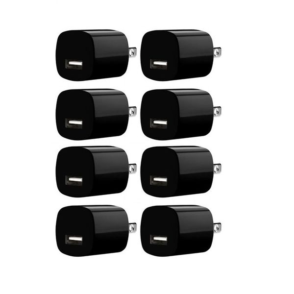 

white black 5v 1a us ac home travel wall charger power adapter for samsung galaxy s6 s7 edge android phone mp3 player
