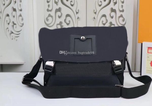 

famous women/men genuine leather shoulder bags messenger bags gc121 with straps 32cm wallets handbags black