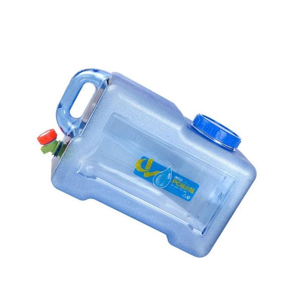 

outdoor equipment square pc car bucket thickened with faucet self-driving car portable bucket professional