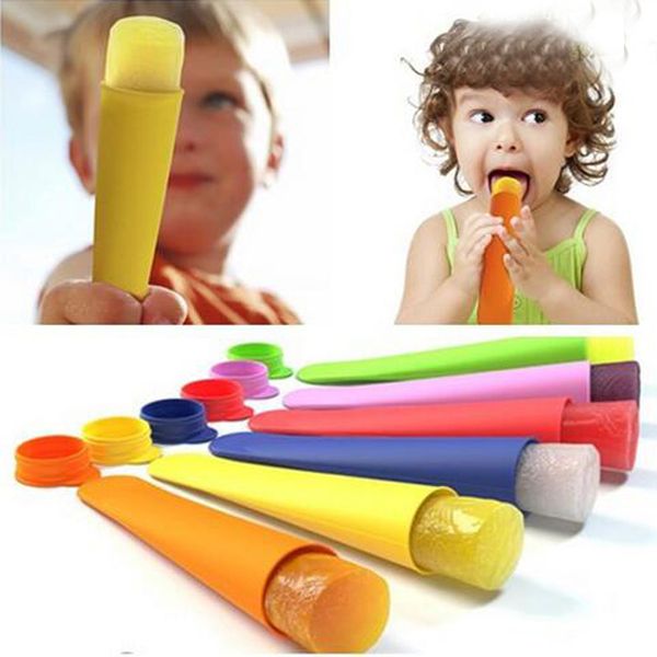 500pcs 15cm Silicone Push Up Frozen Stick Ice Cream Pop Yogurt Jelly Lolly Maker Stampo in silicone