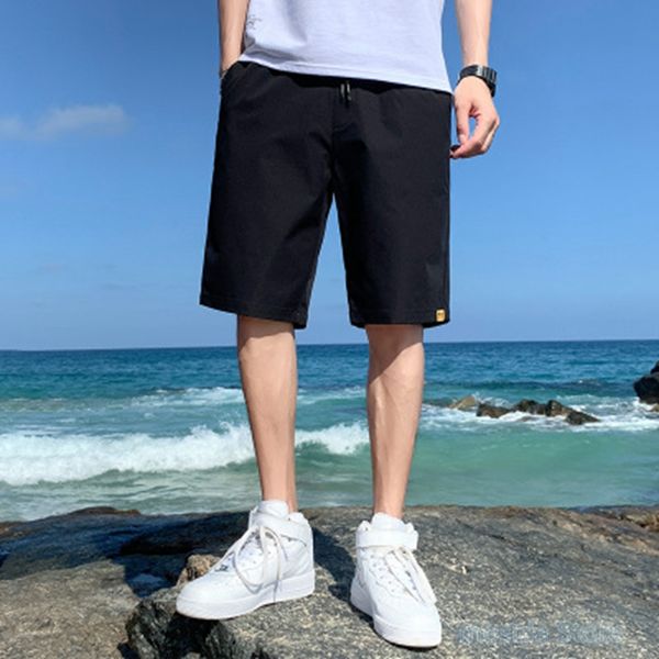 

camouflage shorts 2020 summer new men's casual hong kong style loose shorts large size beach simple five-point pants