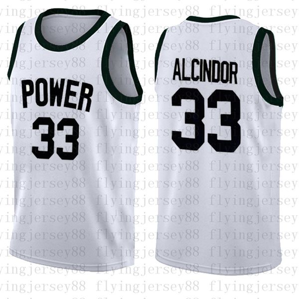 

NCAA Michigan State Spartans #33 Earvin Johnson Magic LA Green White College 33 Larry Bird High School Basketball Jersey Stitched Shirts 787
