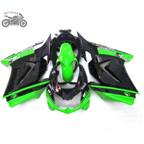 Kit carene complete ABS iniezione per Kawasaki Ninja 250R ZX250R ZX 250 2008-2014 EX250 08 09-14 kit carene moto verde AB12