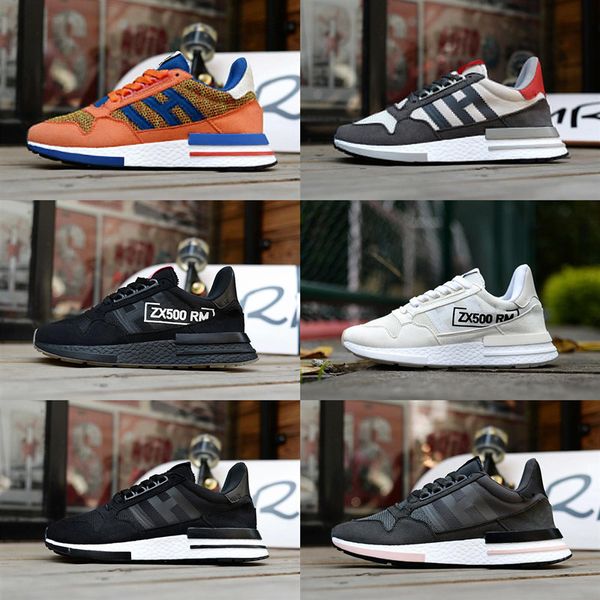 

новй zx500 rm runner primeknit еѬнй оѬанжевй иний кѬанй дѬо белй zx 500 кѬоовки дл ж, White;red