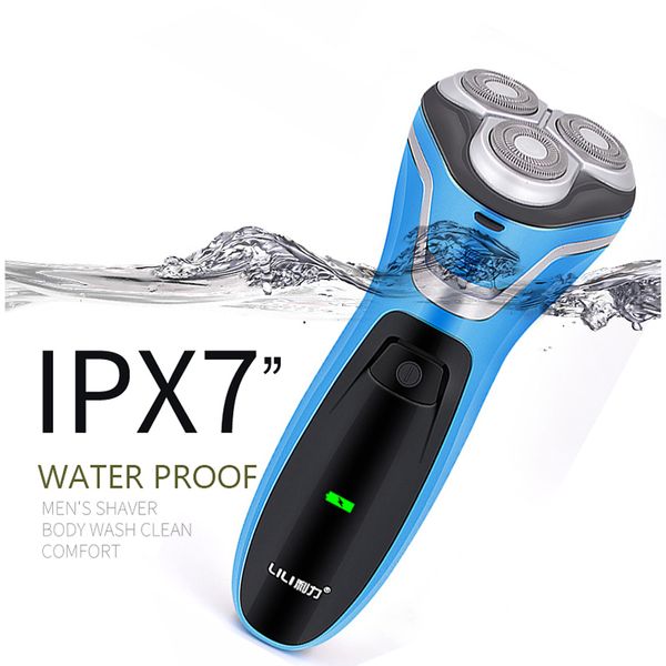 

electric shaver for men shaving machine 3d triple floating blade head shaver beard razor rechargeable