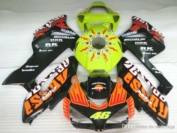 

brand new fairings for honda cbr1000rr 04 05 black green original mold fairing kit cbr 1000 rr 2004 2005 ff29