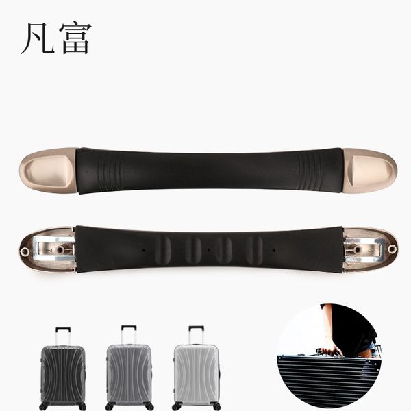 

replacement suitcase handle travel luggage case pull belt handle strap carrying grip removable handling grip, Black