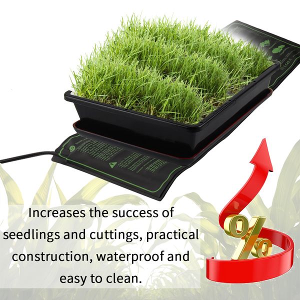 

подогрев рассады мат для цветов цветы фрукты овощи рассада рост прорастание распространение стартер pad 500 * 253мм 110-230в