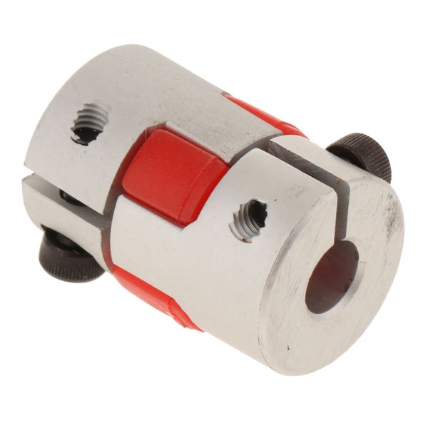 

cnc flexible jaw spider plum coupling shaft coupler d 8mm l 20mm