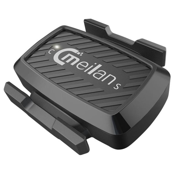 Meilan C1 bicicleta velocidade Cadence Sensor BT4.0 / sem fios ANT + Ligação com luz LED - Black