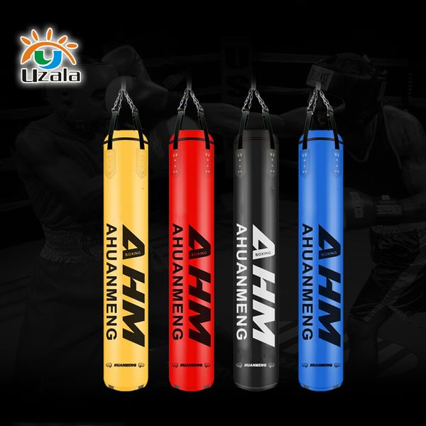 

120cmpu leather hollow boxing sandbag, thai boxing sand bag, fitness sandbag