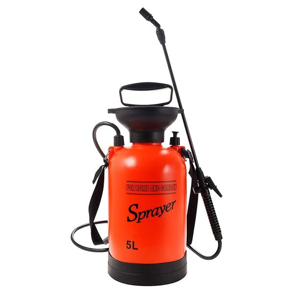 

pump sprayer - 1.3-gallon portable pressure sprayers includes shoulder strap