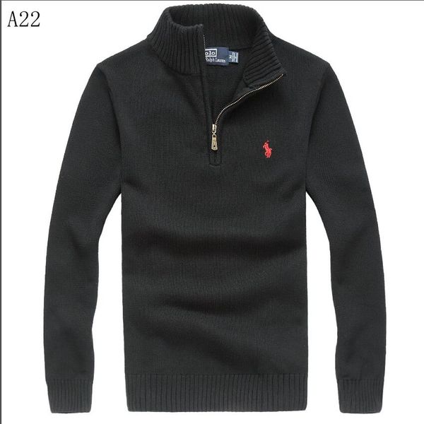 

2020fashion winter designers sweater men's v-neck casual knitted pullover sweater men's long pullover youth autumn and winter swea, White;black