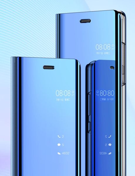 

smart mirror flip case for xiaomi redmi note 7 6 k20 pro s2 5 plus 7a go 5a mi 9t cc 9 9e 8 se a1 a2 8 lite 5a poco f1 cc9 cover
