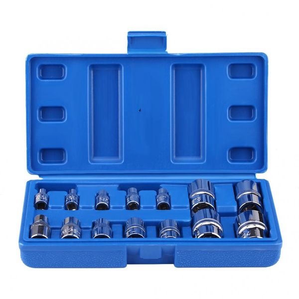 

14pcs e-type torx star bit socket set e4-e24 1/4\ e4, e5, e6, e7, e8 car tools oversea