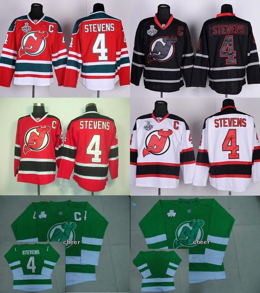 devils red and green jersey