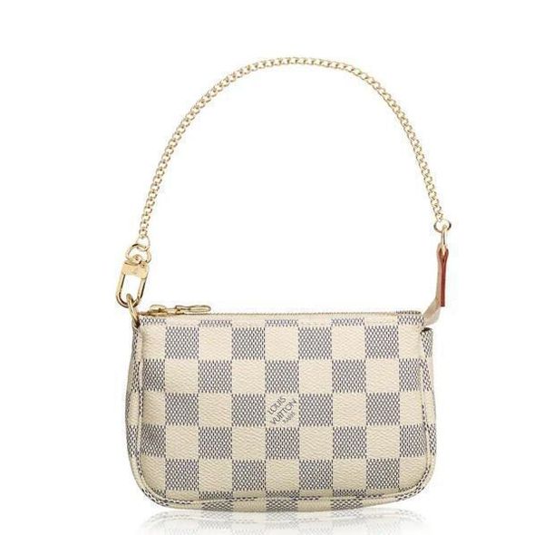 

Мини Аксессуары Pochette N58010 Новые Женщины Модные Показы Экзотические Кожаные Сумки