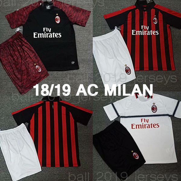 

Thai 18/19 AC milan adult set PIATEK football shirt PAQUETA THEO SUSO maillot de foot CUTRONE camisa de futebol ROMAGNOL jerseys