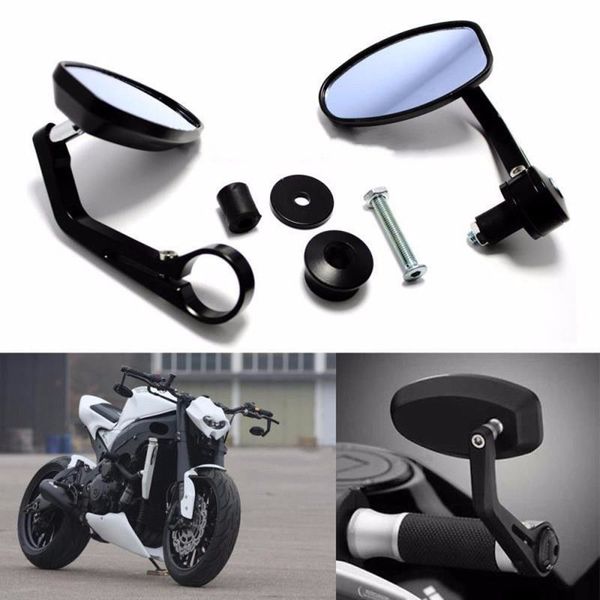 

motorcycle modified rearview mirror shou ba jing handlebar mirror ellipse rearview 191