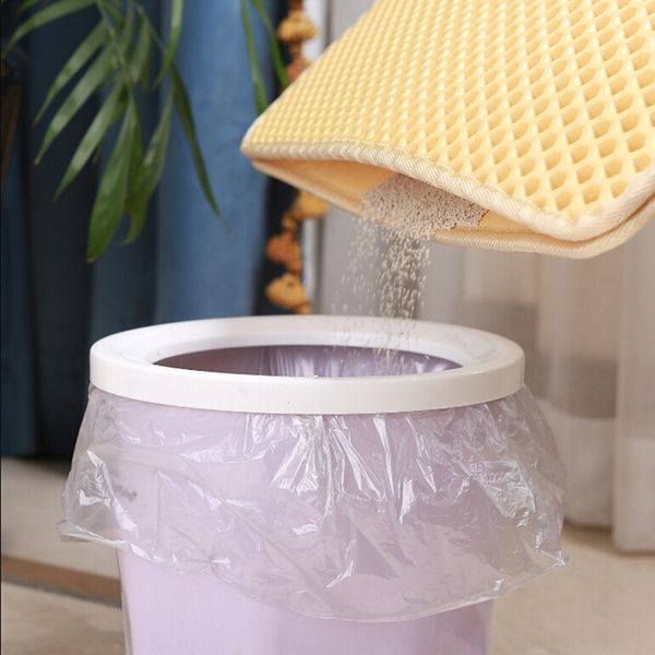 

pet cat litter mat environment-friendly eva double layer anti splash cats litter mat bear easy to clean for gatos