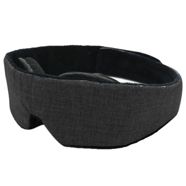 

mytl upgrade new module can adjust 3d eyewear blackout goggles breathable adjustable sleep artifact eye protection tools, White;black