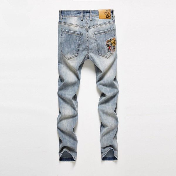 

cowboy pants designer luxury street hip hop selling the new printing cotton comfortable outdoor wild gc man jeans, Blue