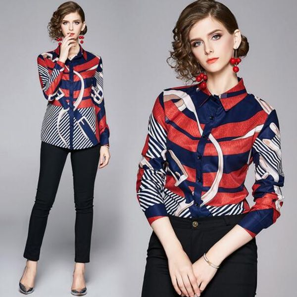 

autumn and winter european and american fashionable and versatile long sleeve polo shirt, White