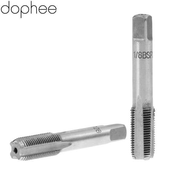 

dophee hss piping thread tap bsp1/8 1/4 3/8 inch taper pipe tap bsp metal screw thread cutting repair hand tools