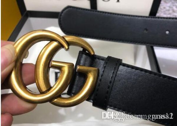 

with boxs 2017 women men's belt women's leather black leather belt men's belt pearl logo in, Black;brown