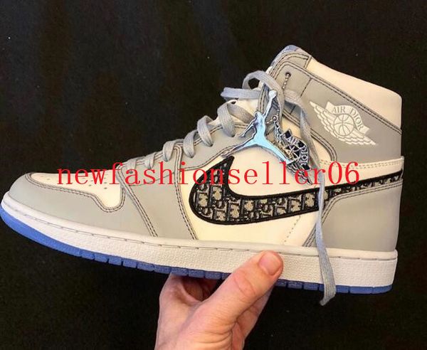

new style 2020 aair 6 jordan 1 retro high shattered backboard og basketball shoes cactus jack x mid se fearless blue the great men shoes 232, White;red