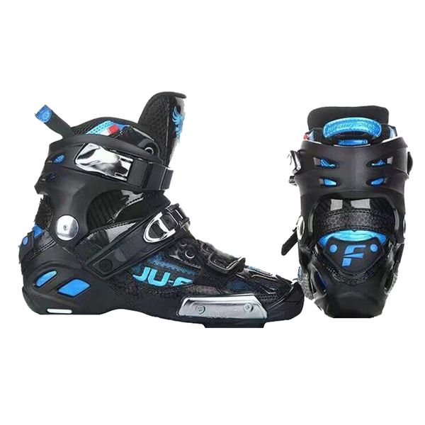 

war wolf up boots high ankle semi-solft for slalom patines speed inline skates upper shoes professional racing skating sx15
