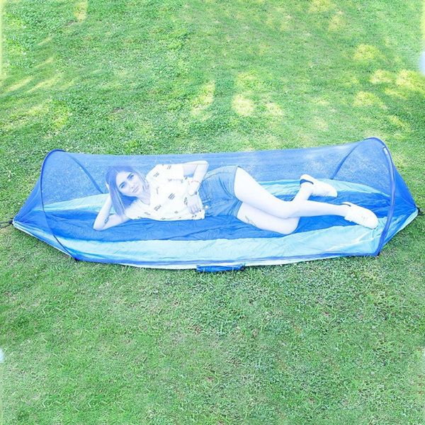 

1-2 portable person camping outdoor hammock with mosquito net swing sleeping