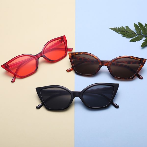 

2019 sunglasses women girls driving defence ultraviolet rays pc frame ultralight eye glasses, White;black