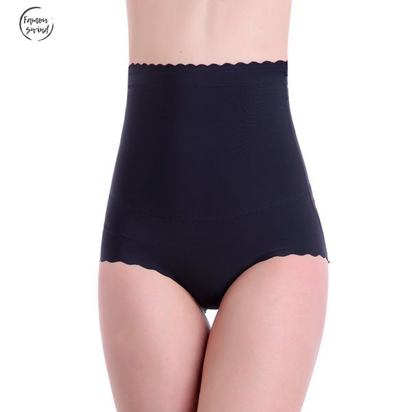 

тело женщины shaper управления трусы для похудения высокой талией butt mujer lifter нижнее белье корректирующее белье трусы панталоны faja r, Black;white