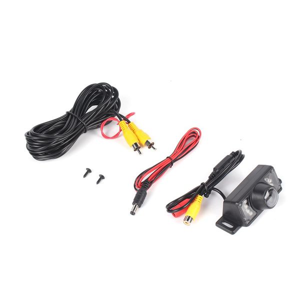 

7led rear view camera wide angle light night vision for vehicles anti-fog waterproof reverse parking assistance car