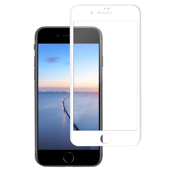 

10d full glue curved tempered glass screen protector for iphone xs max full curved glass for iphone 7 plus iphone 6 in retail box