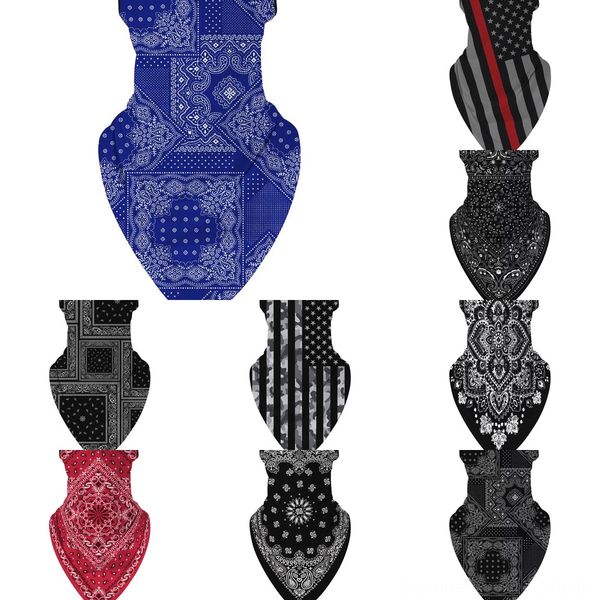 

y8ui7 3d seamless magic headband joker headwear skeleton face scarf camo army tube neck warmer bandana mask scarf bicycle 3d animal scarf sk, Black