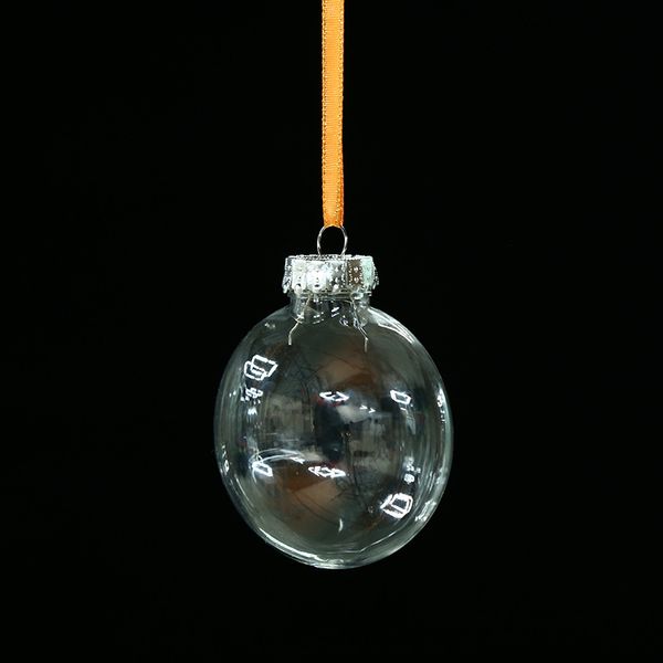 Acheter Décorations De Noël Boules Ellipse Transparentes Suspendues Boule De Boule De Noël Boules En Plastique Transparent Noël Bauble Ellipse