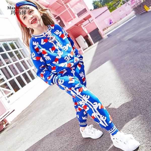 2019 Girl Set 2019 Spring Western Style Girls Clothing Sets Casual Christmas Outfits Kids Girls Clothes Tracksuit Sport Suit From Breenca, $61.36