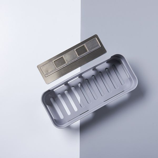 

seamless bathroom shelf plastic punch-rectangular storage rack toilet bathroom supplies hanging basket wry0014