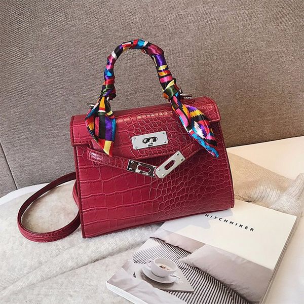 

Crocodile Crossbody Bags For Women Handbags Designer Famous Bolsa Feminina Messenger Shoulder Bag Ladies Sac A Bags