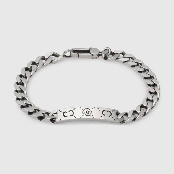 

with logo and box fashion brand skull designer bracelets for mens and wowen party wedding luxury jewelry with logo lover gift
