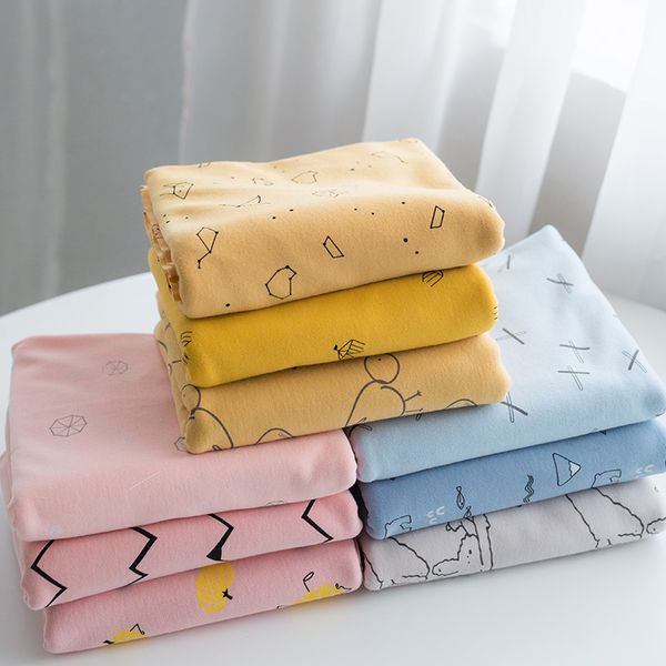 

pure cotton fabric autumn fabric, Black;white